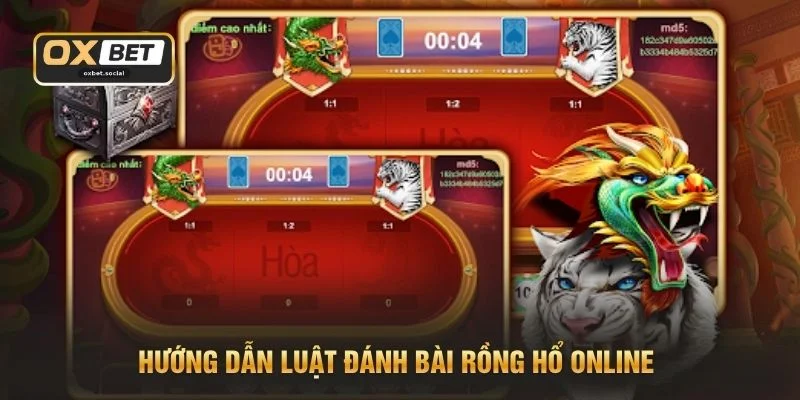 Hướng dẫn luật đánh bài Rồng hổ online
